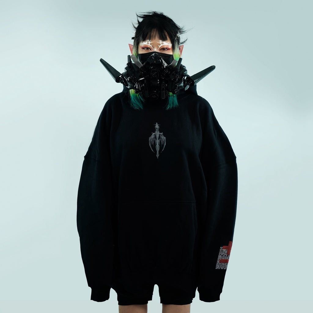 TAGGED - Amore Oversized Lovers Hoodie, Front Look