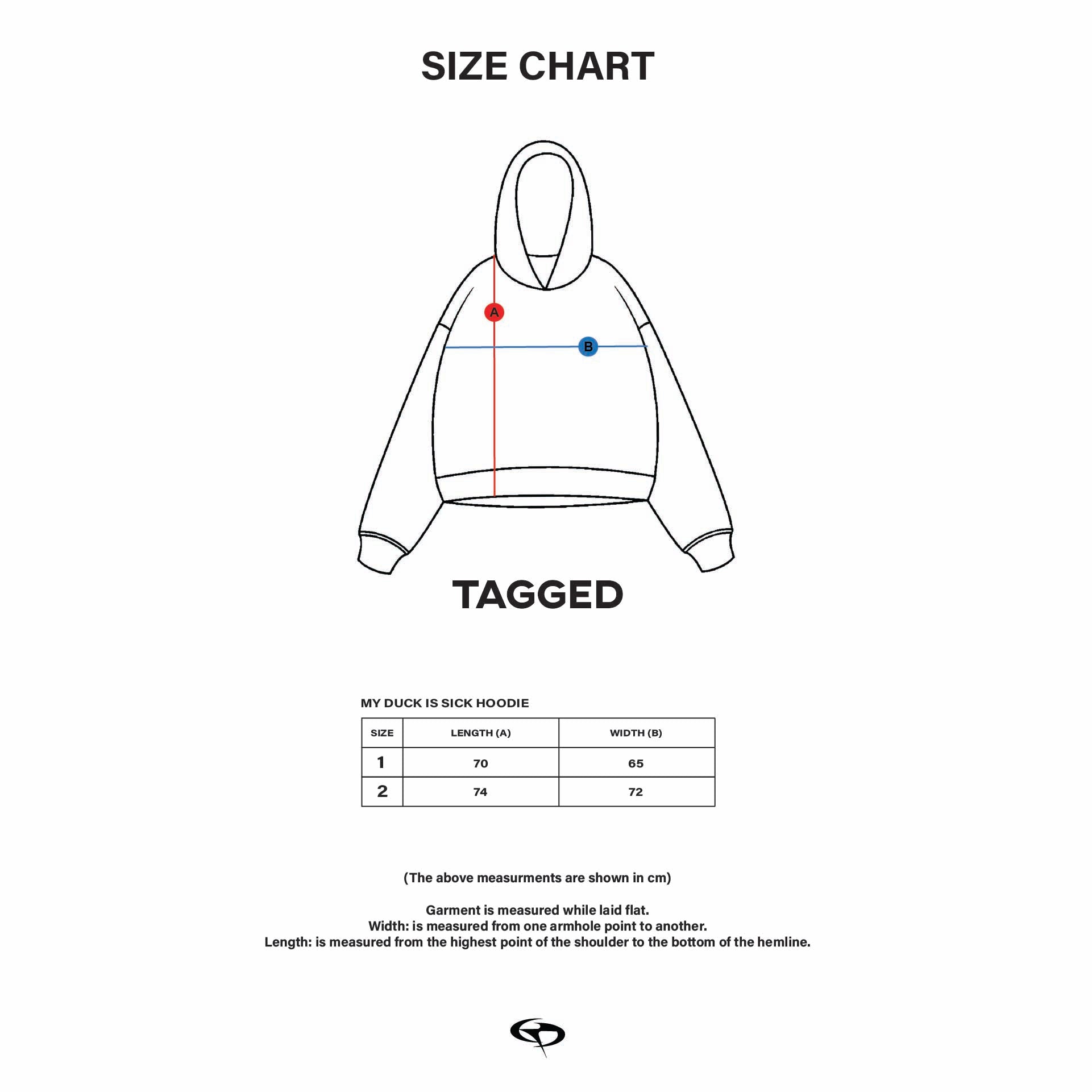 Tagged - Late Romance My Duck Is Sick Oversized Hoodie