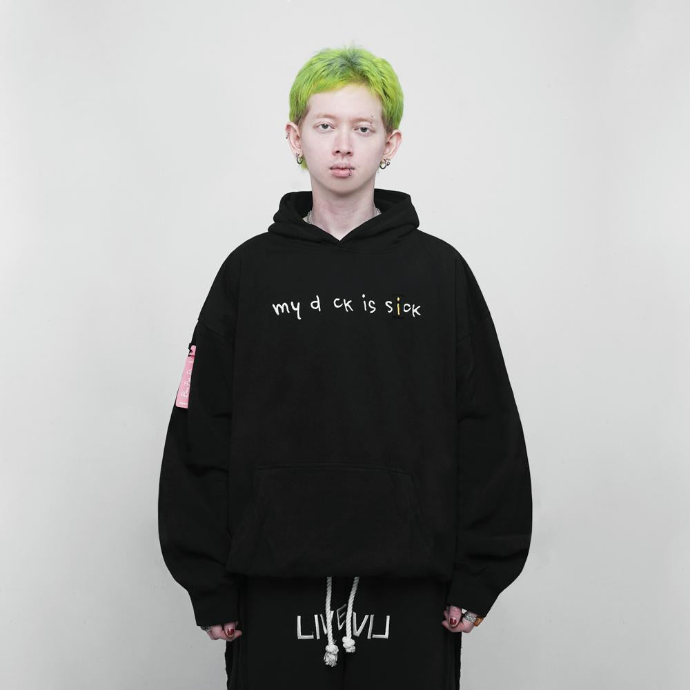 Tagged - Late Romance My Duck Is Sick Oversized Hoodie