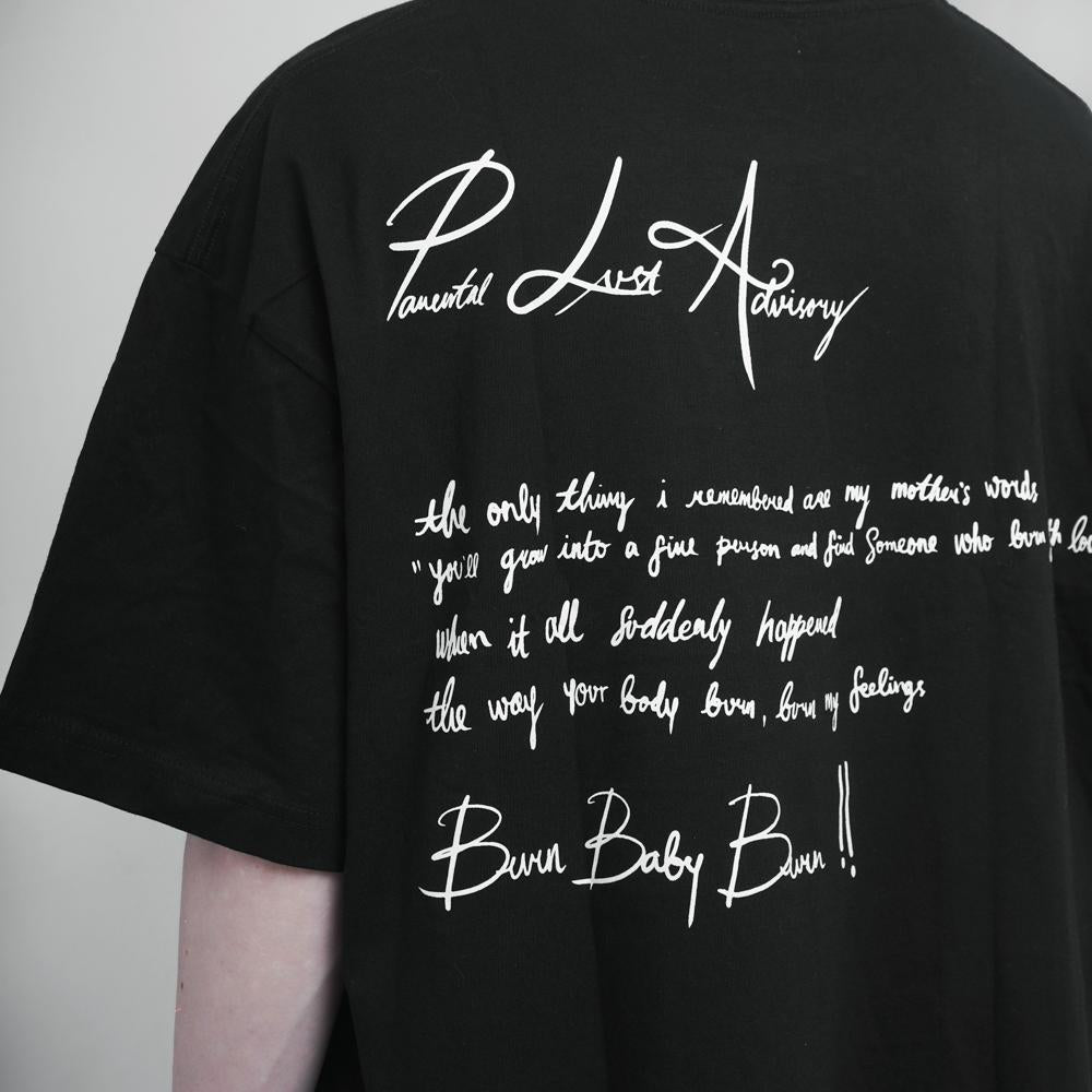 Tagged - Late Romance Letter to Lover Oversized Tshirt