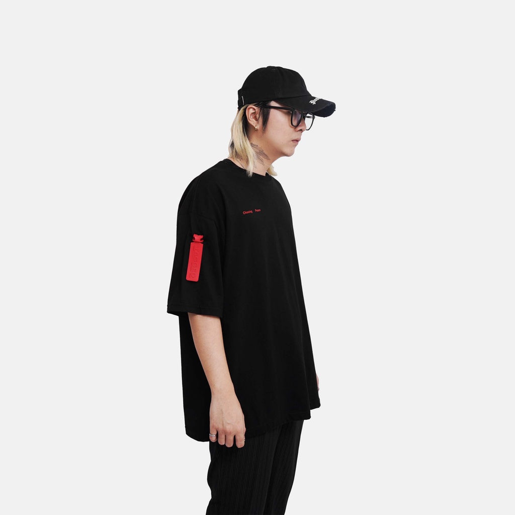 TAGGED - Chasing Peace Oversized Fade Tshirt