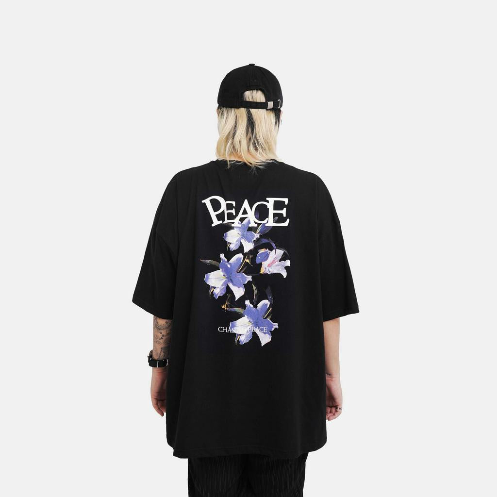 TAGGED - Chasing Peace Oversized Bloom Tshirt