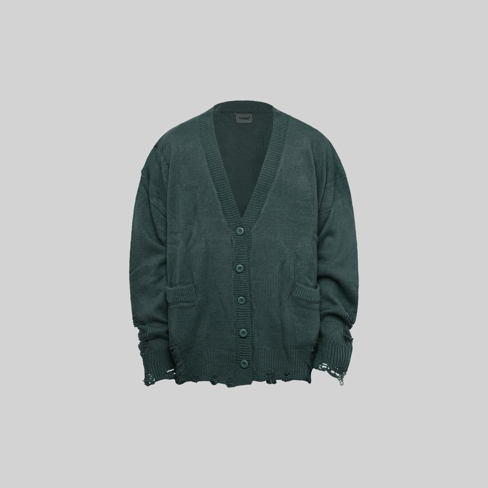 TAGGED -  Late Romance Burn Baby Burn Gray Cardigan