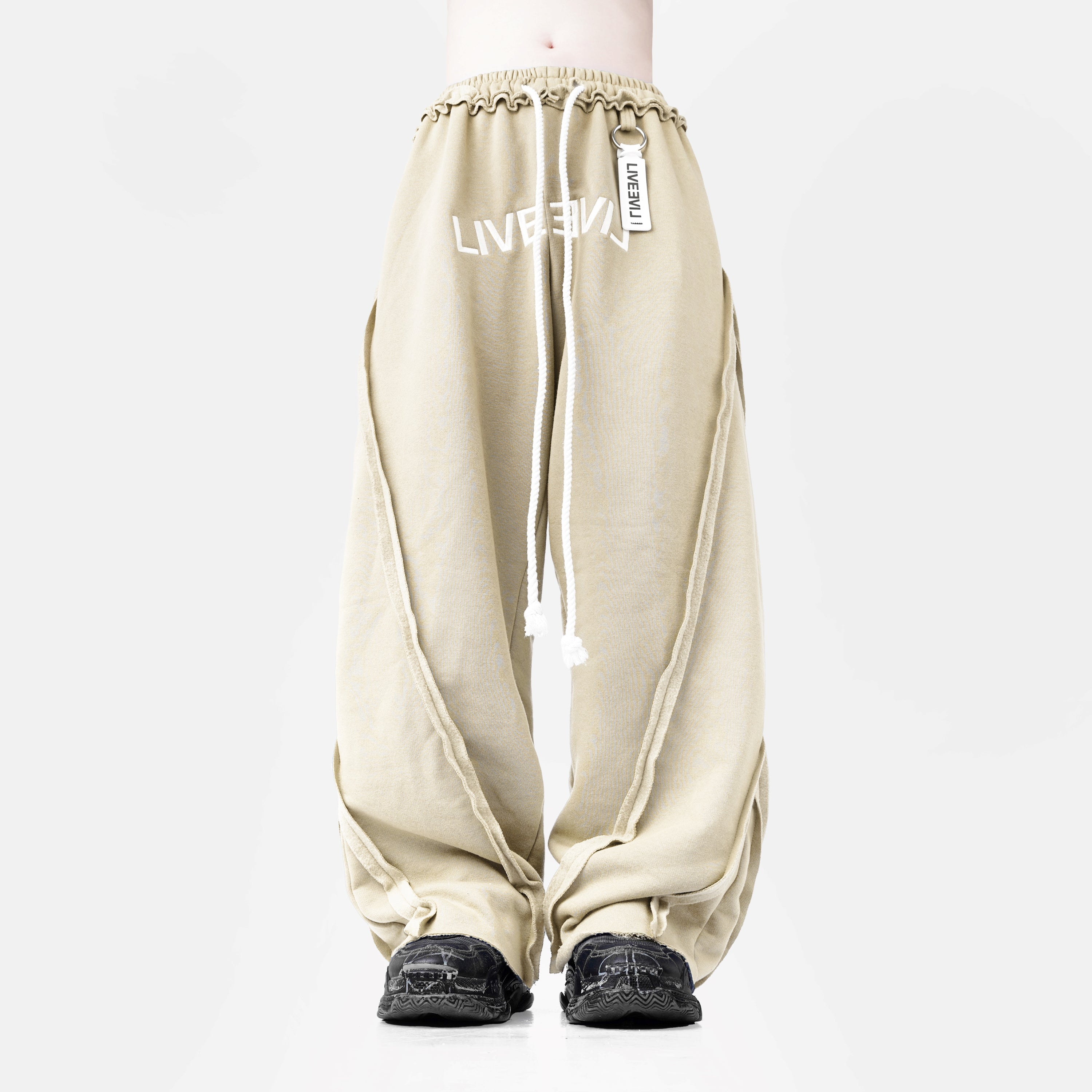 TAGGED - Special Drop Liveevil Sweatpants Beach, Blue, and Maroon