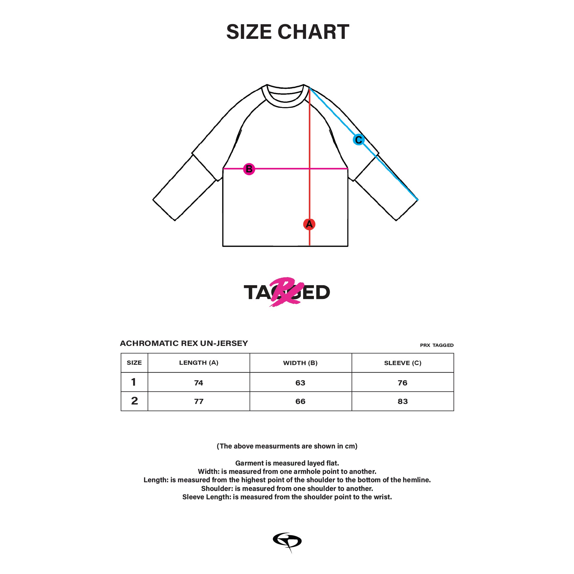 TAGGED x PRX - Achromatic Rex Un-Jersey