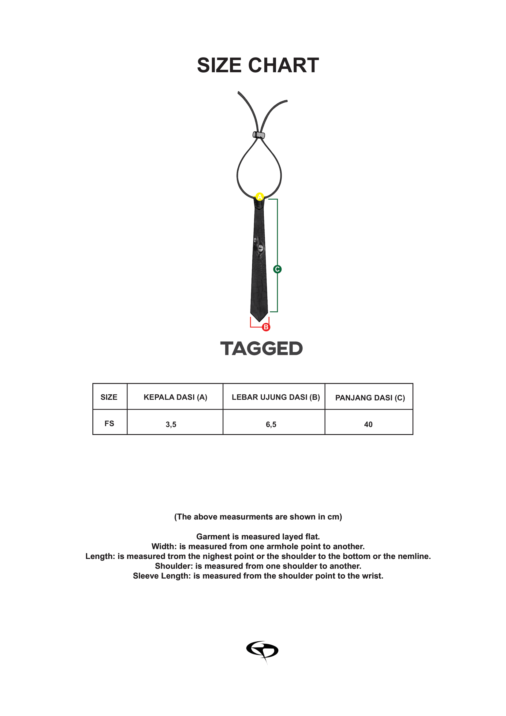 TAGGED - KOLOSA - Stalker Tie