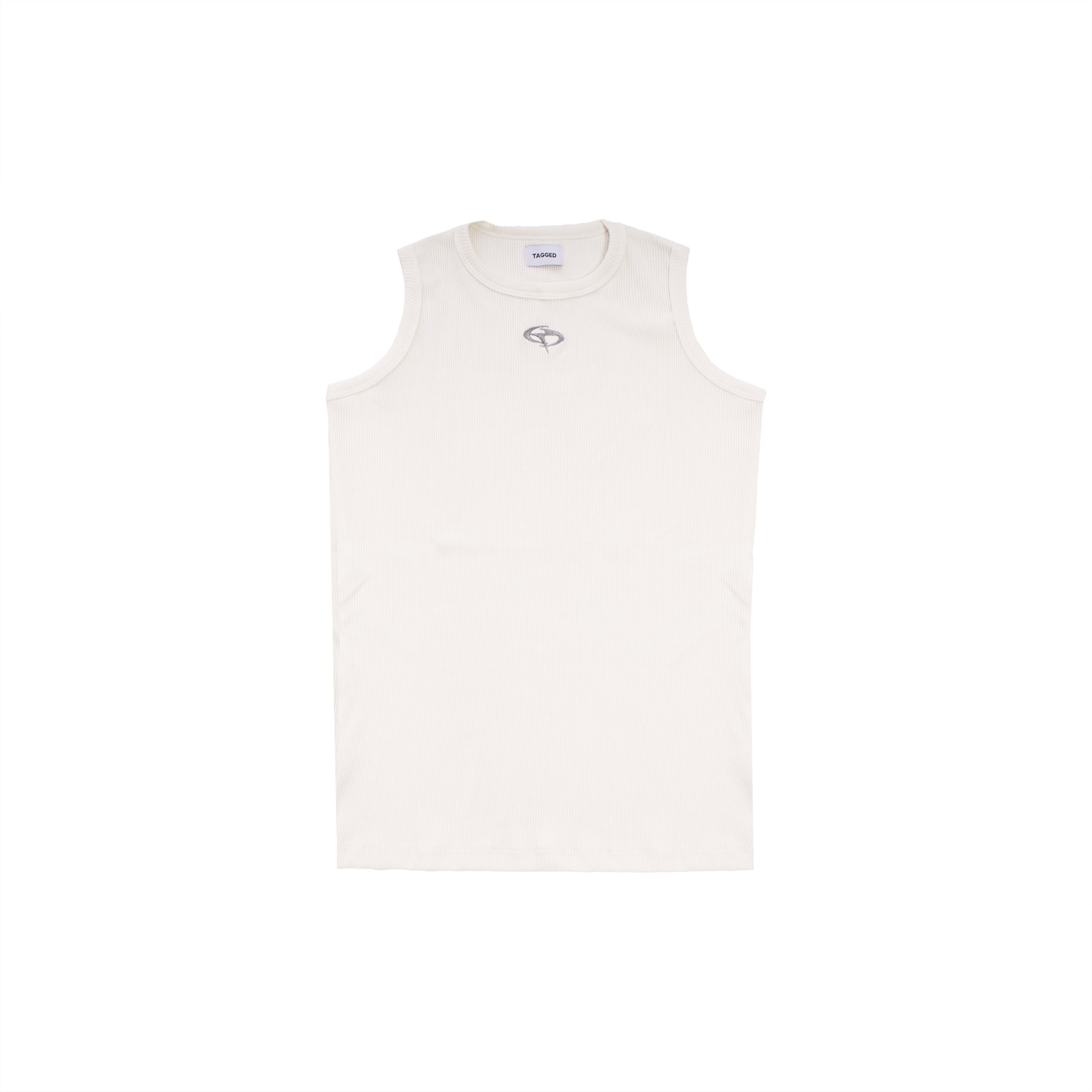 TAGGED x QUIN - Humaine Skeen Q-4 White Tank