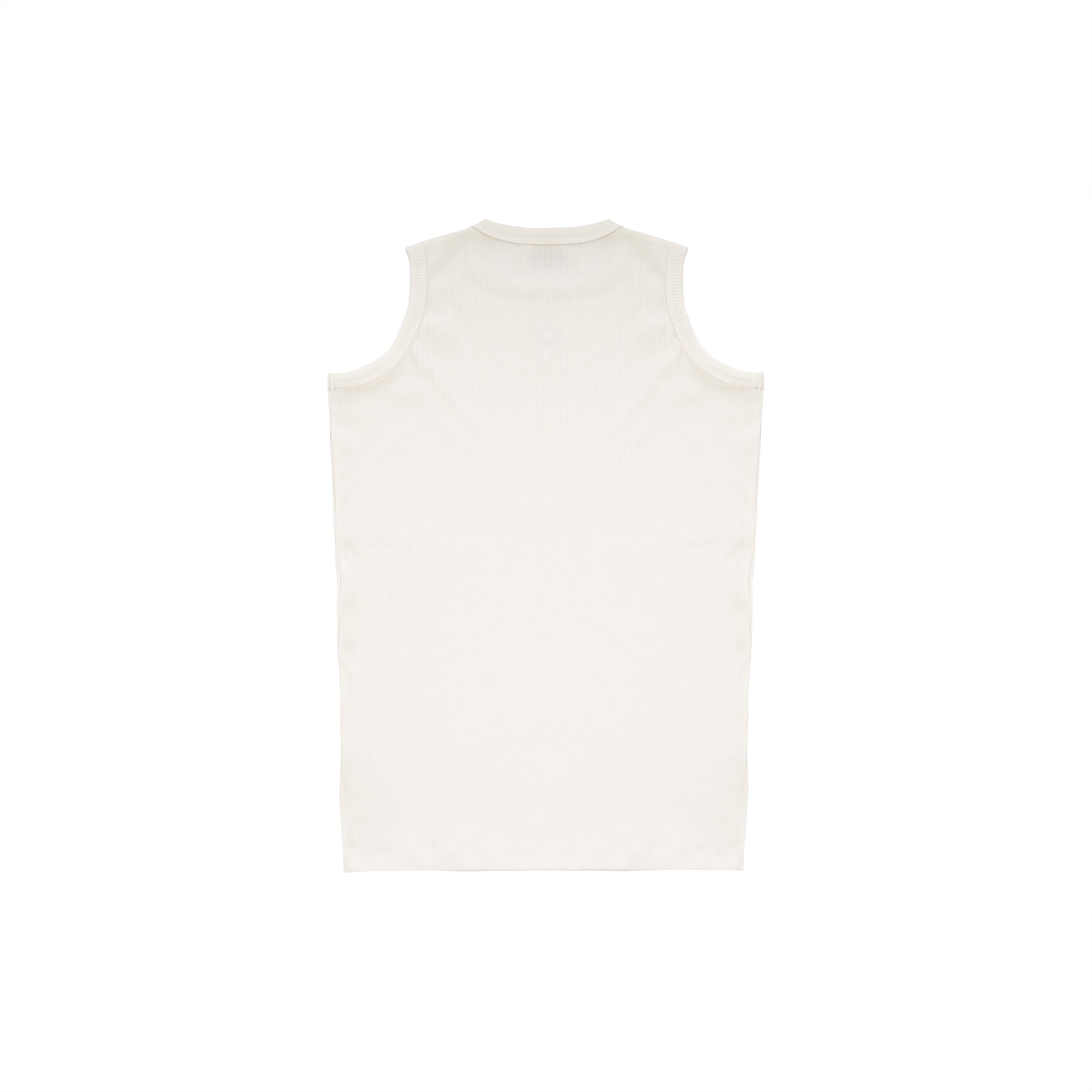 TAGGED x QUIN - Humaine Skeen Q-4 White Tank