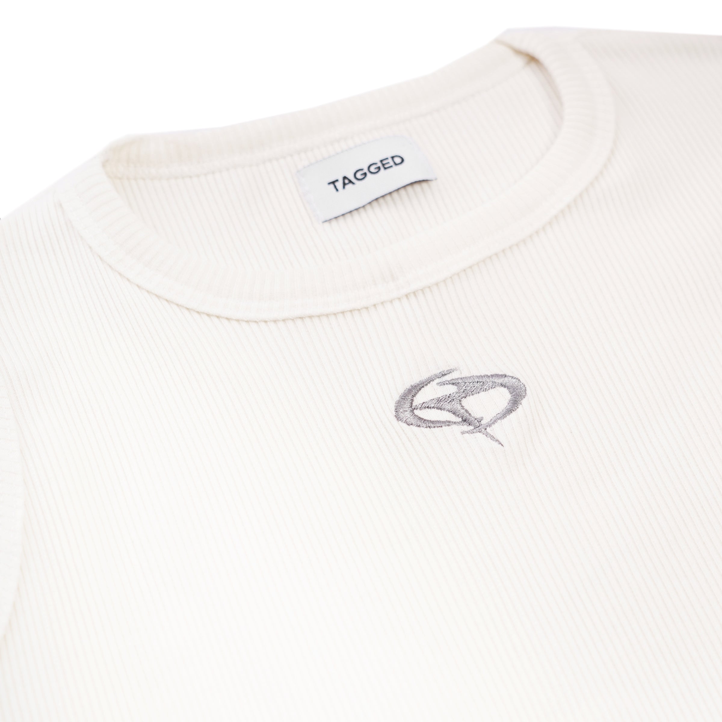TAGGED x QUIN - Humaine Skeen Q-4 White Tank