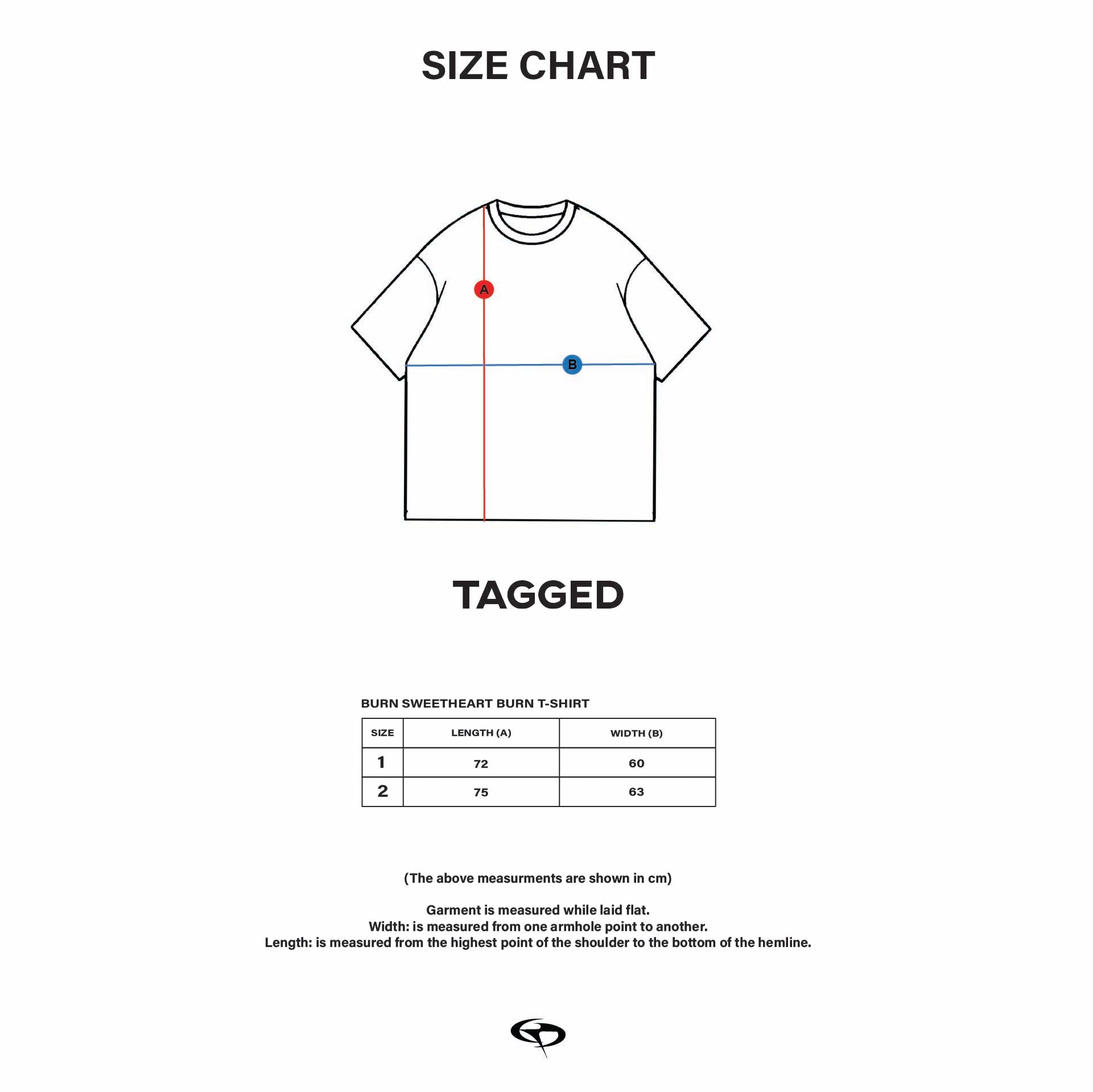 Tagged - Late Romance Burn Sweetheart Burn Oversized Tshirt