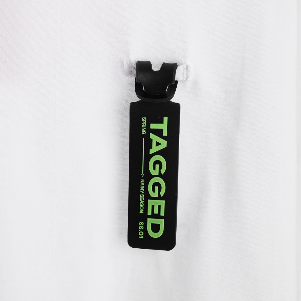 Tagged - Positive Cult Rubber Tag Black Green