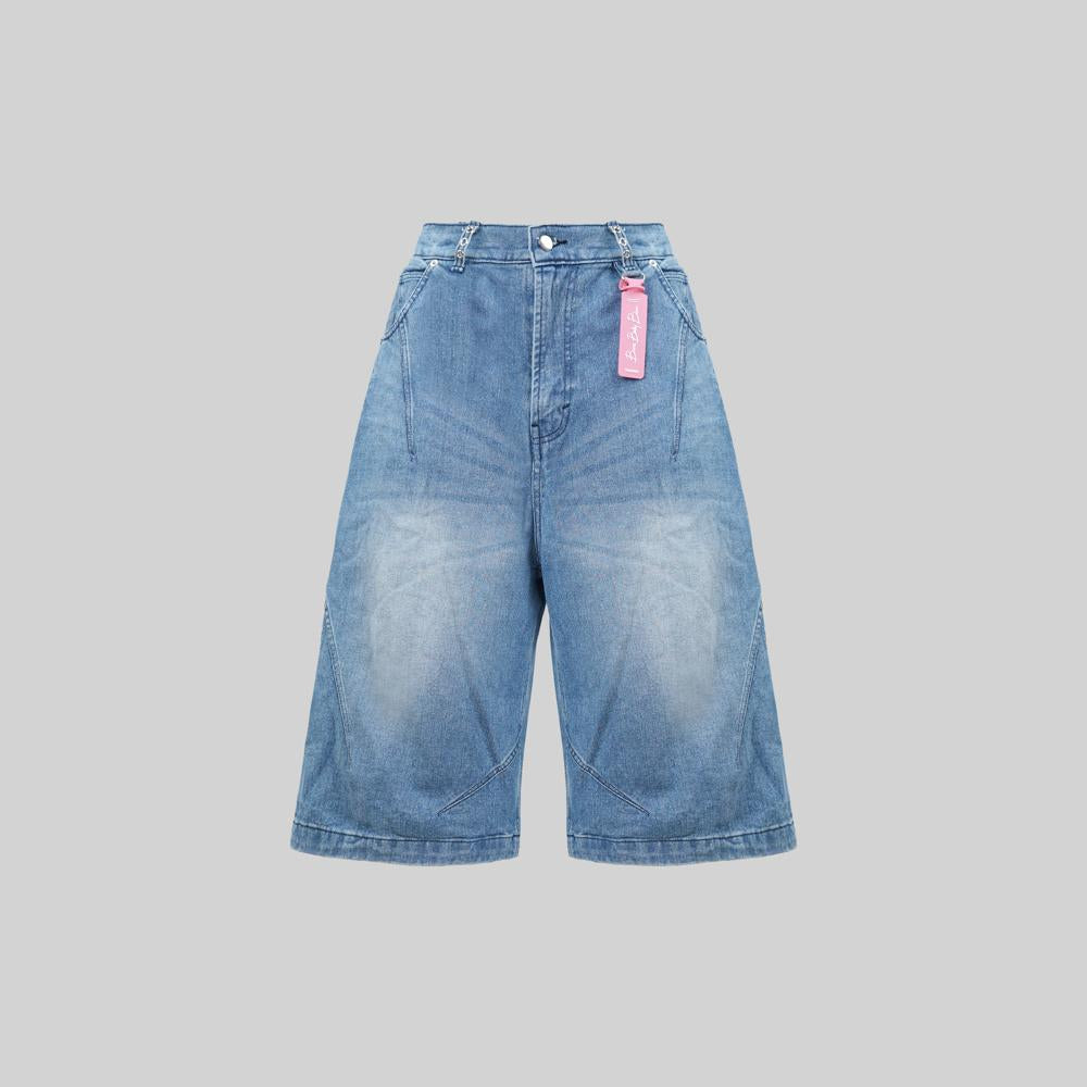 TAGGED - Late Romance Raw Denim Jorts