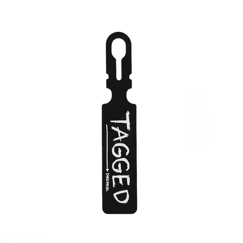 Tagged - Rubber Tag Black Despair