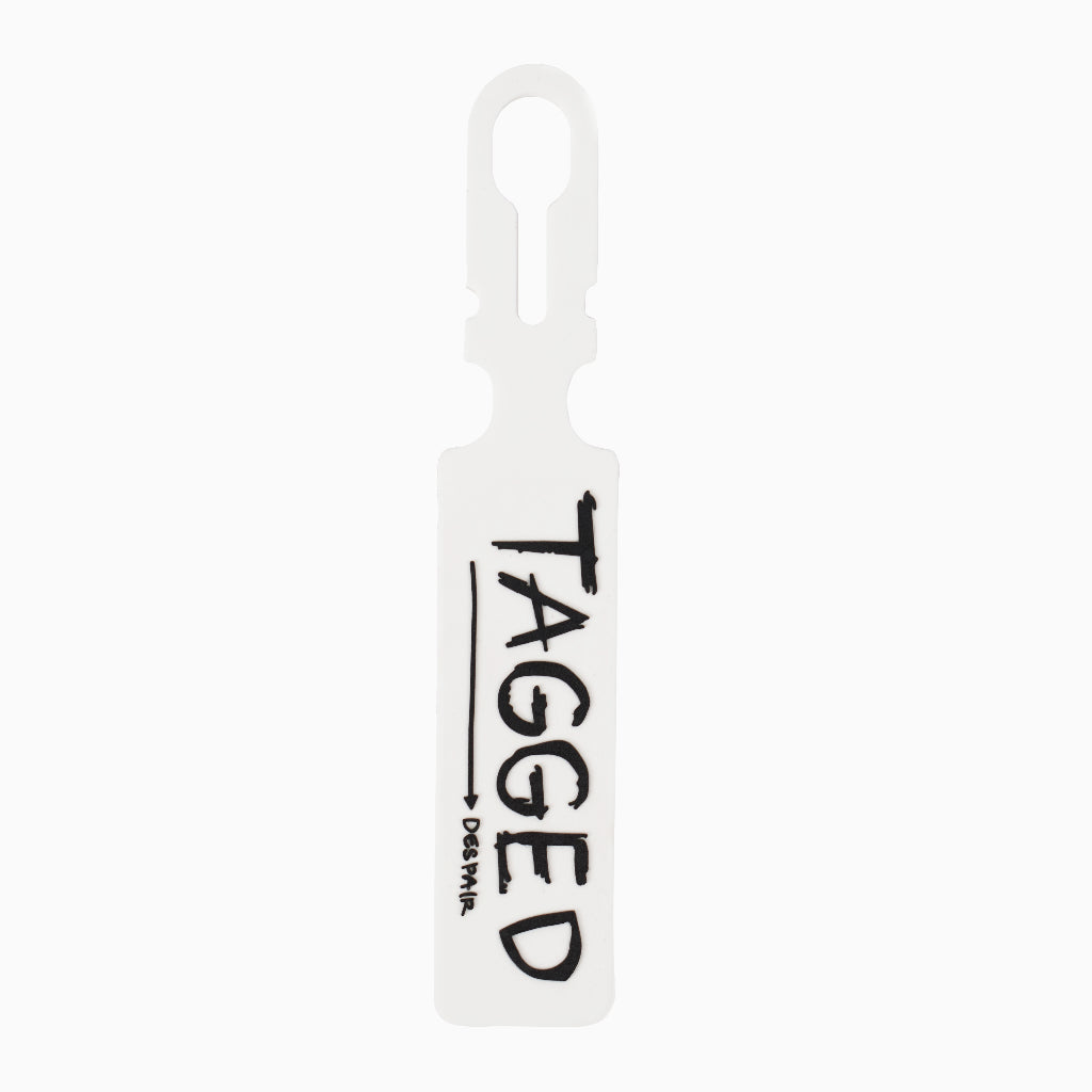 Tagged - Rubber Tag White Despair