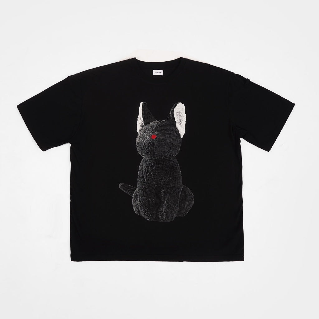 TAGGED - Slapdash Kit Cat Oversized T-shirt