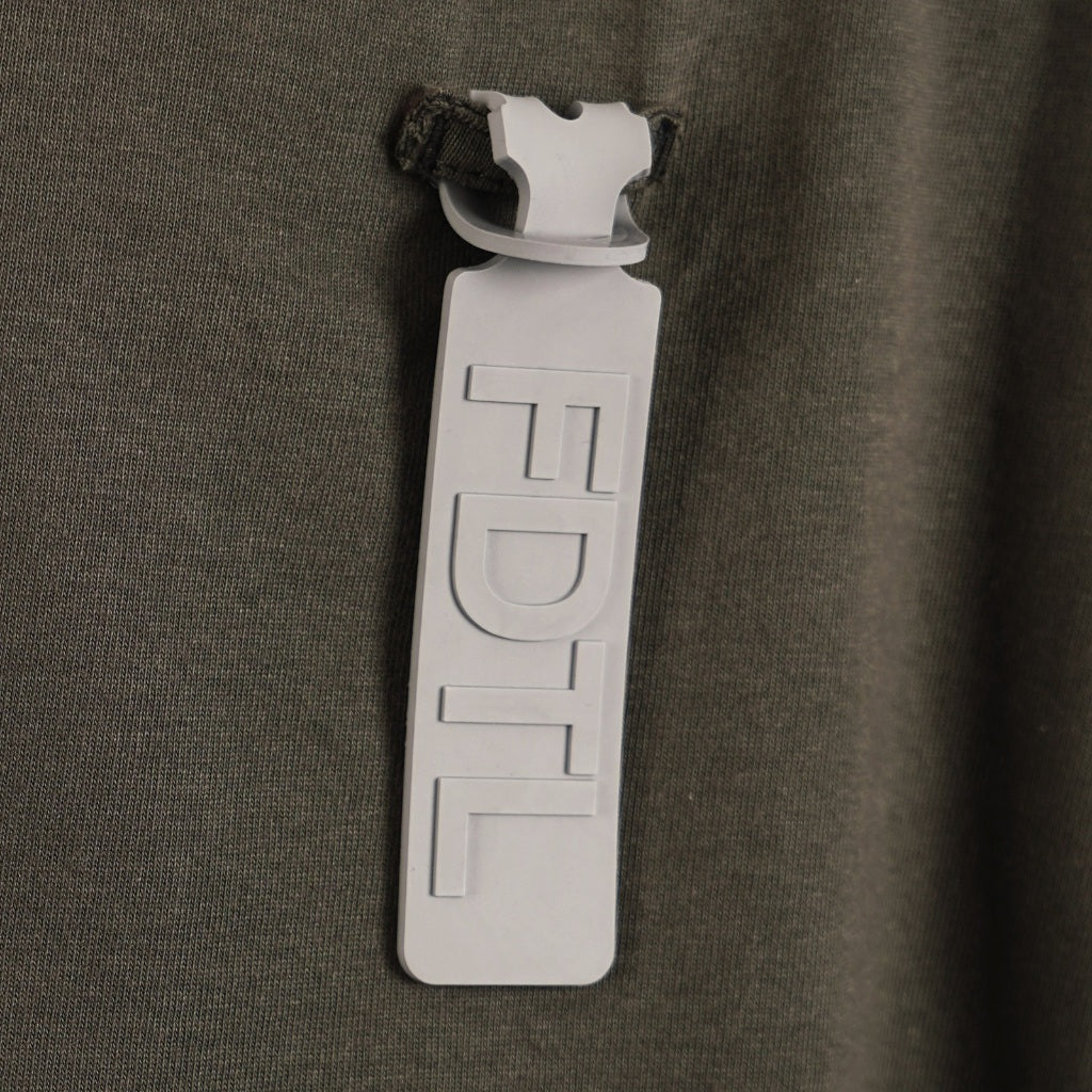 TAGGED - FDTL Phantom Tee Camo Grey Oversized T-shirt
