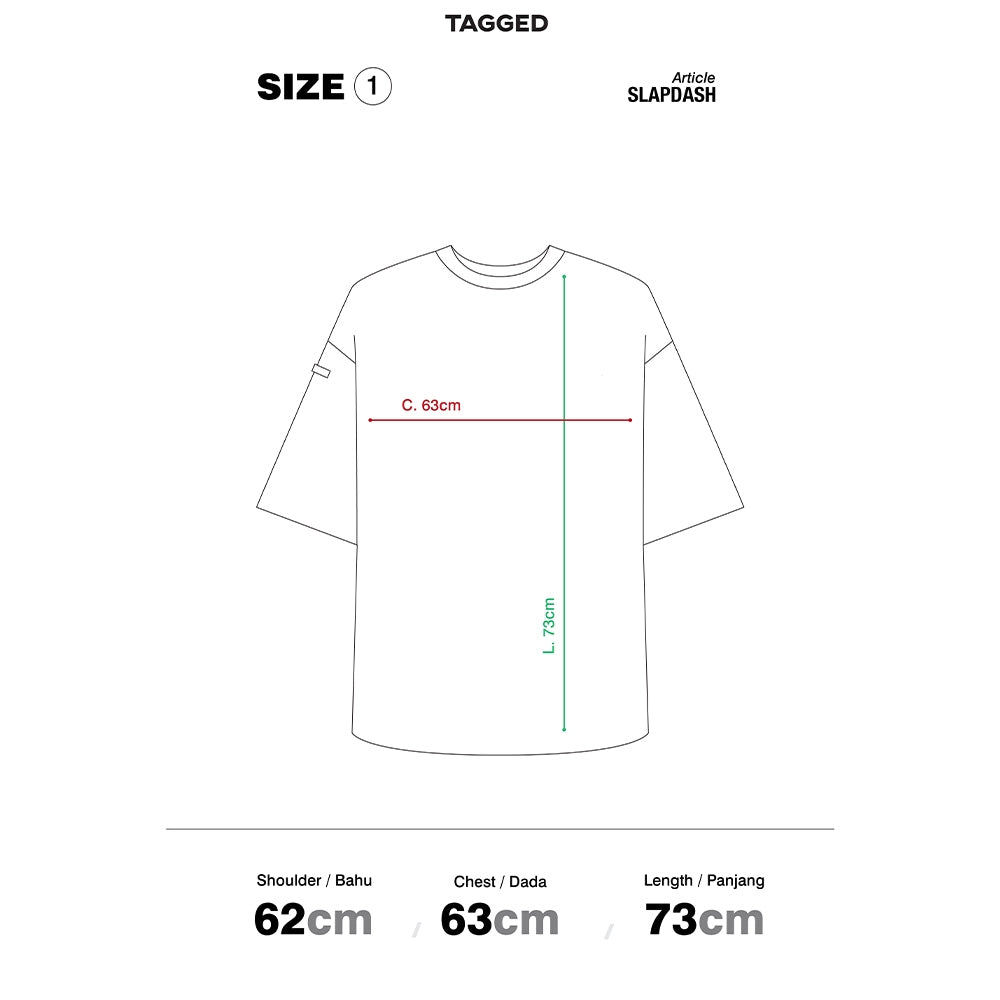 TAGGED - Slapdash What To Do Oversized T-shirt