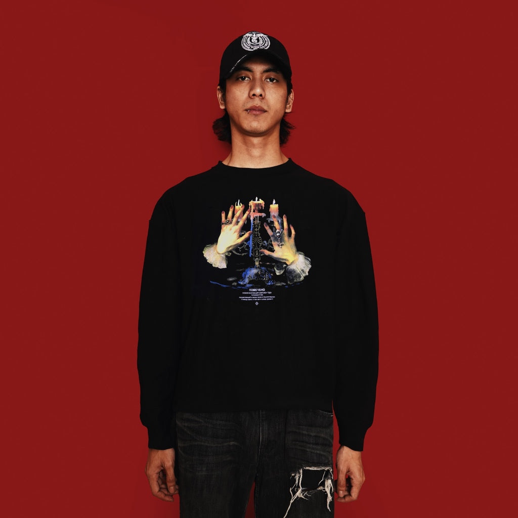 TAGGED - Stygian Crew Longsleeve, Front Look