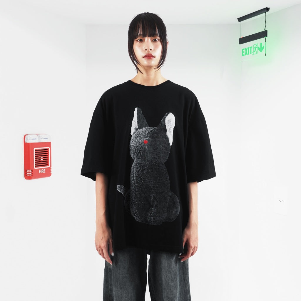 TAGGED - Slapdash Kit Cat Oversized T-shirt