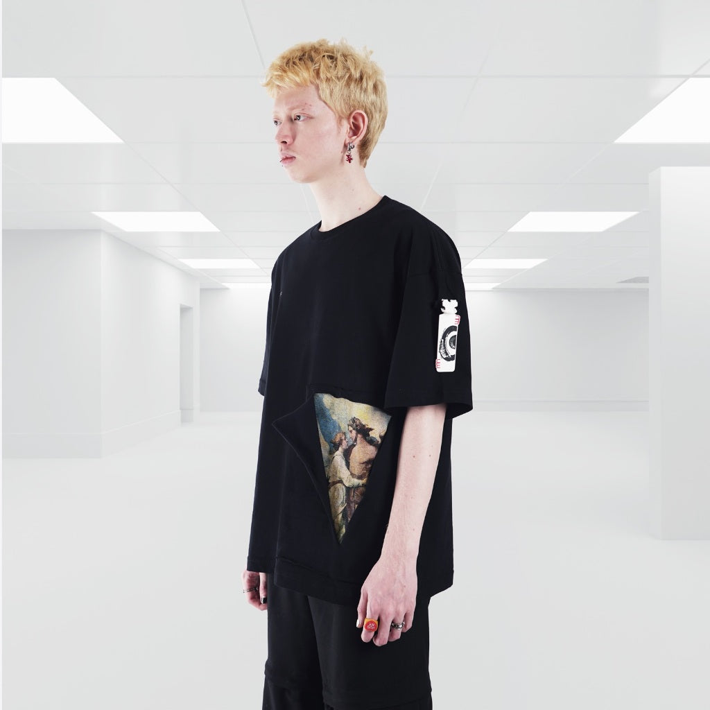 TAGGED - Collecting Nightmare Panels Oversized T-shirt