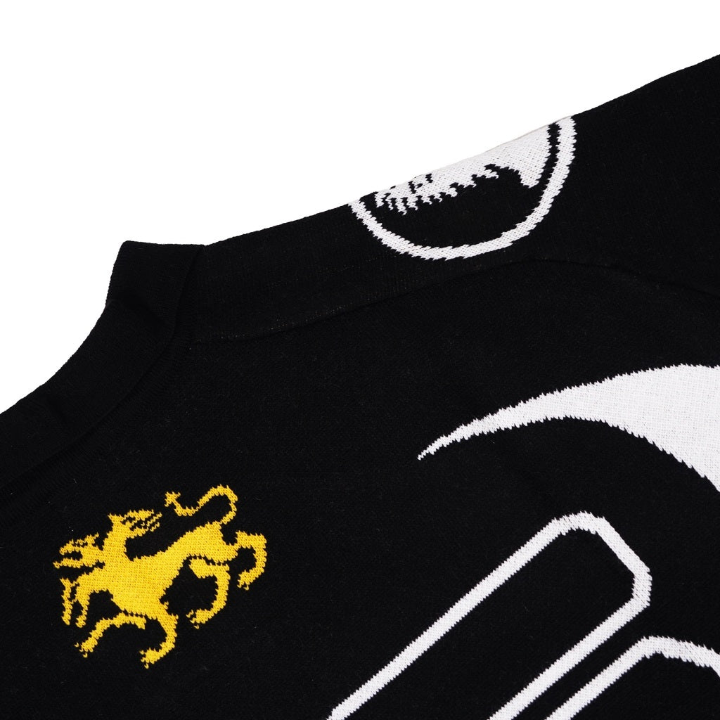 TAGGED - Mini Drop Black GG Knit Jersey