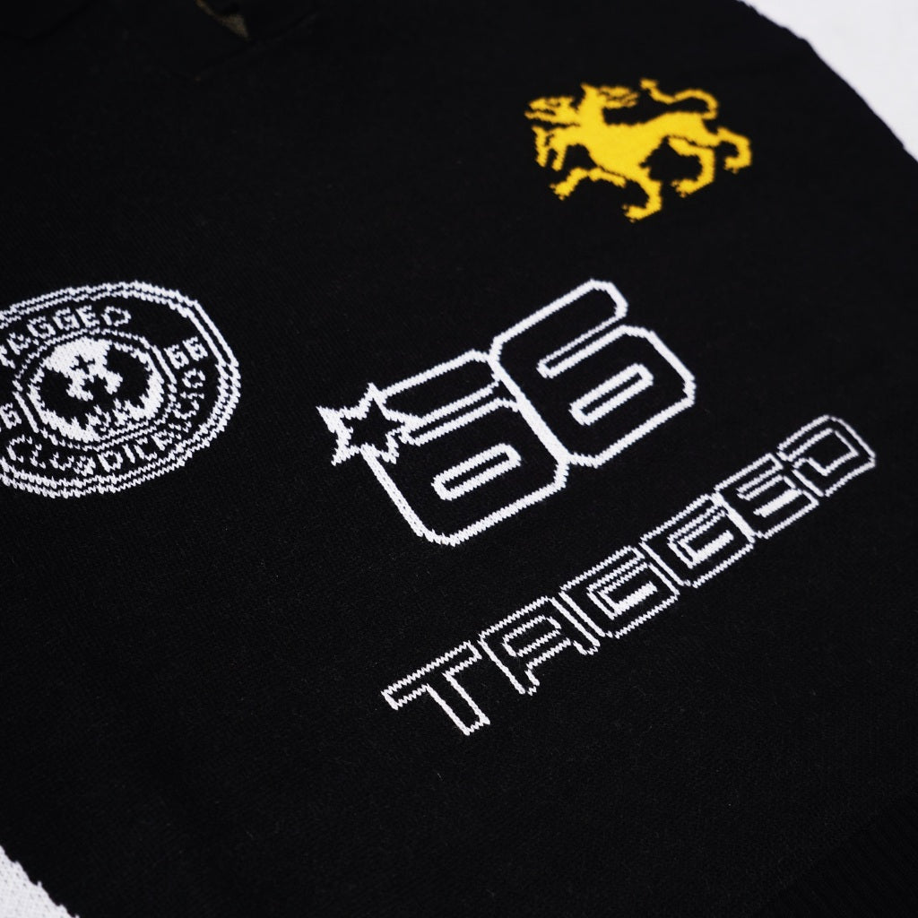 TAGGED - Mini Drop Black GG Knit Jersey