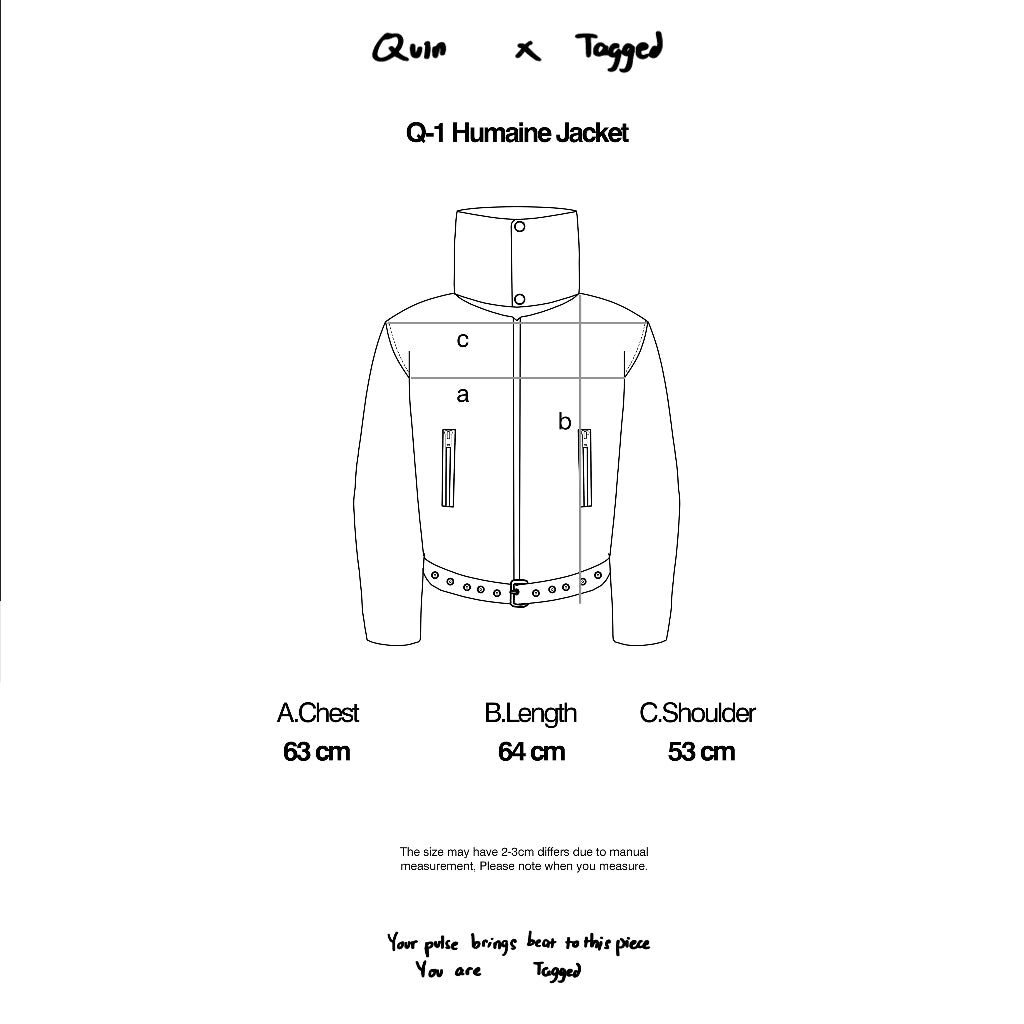TAGGED x QUIN - Humaine Skeen Q-1 Humaine Jacket
