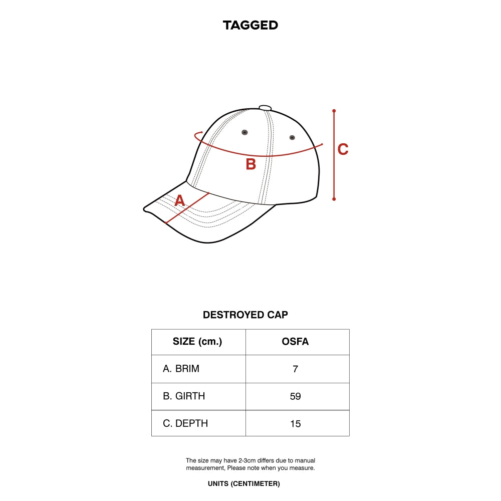 TAGGED - Special Drop Destroyed Cap