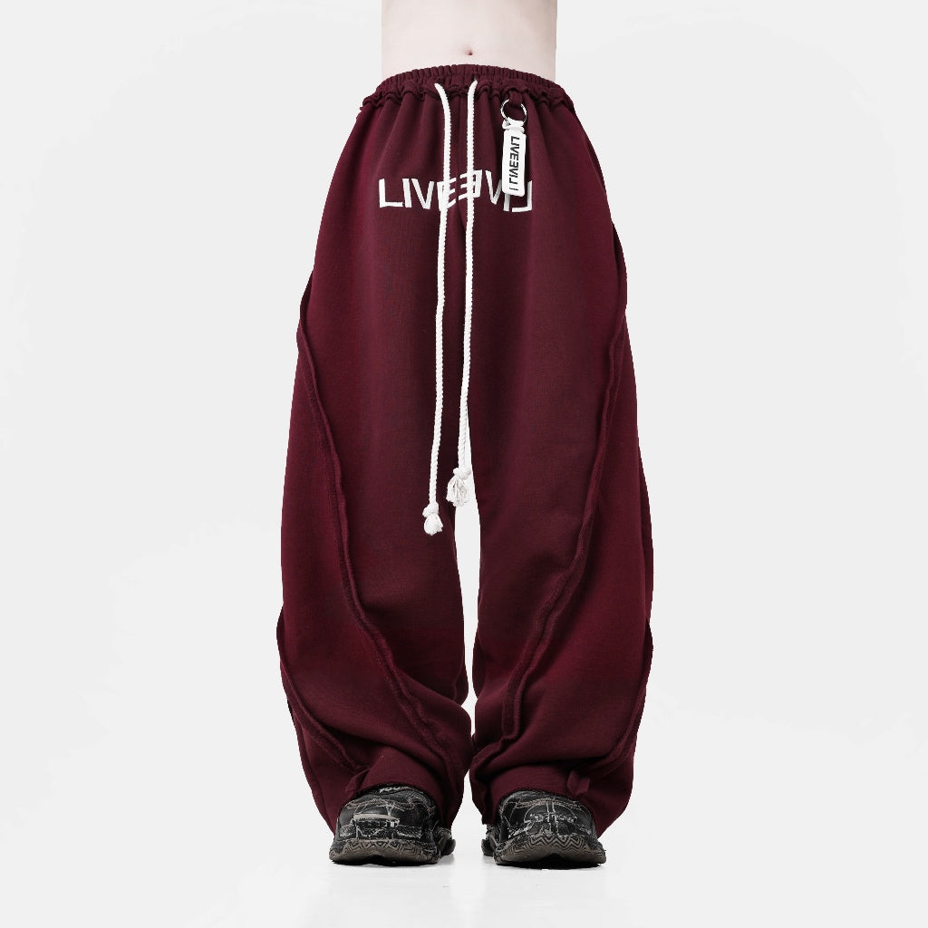 TAGGED - Special Drop Liveevil Sweatpants Beach, Blue, and Maroon