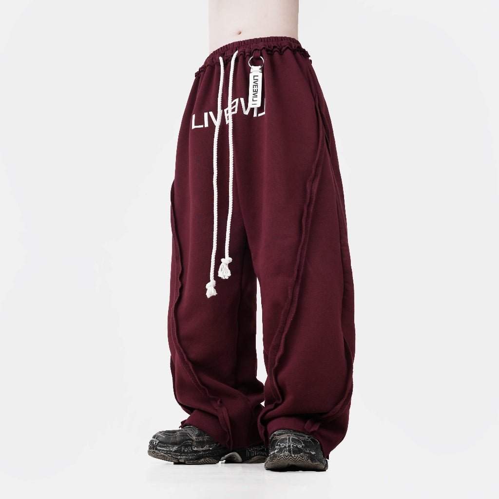 TAGGED - Special Drop Liveevil Sweatpants Beach, Blue, and Maroon