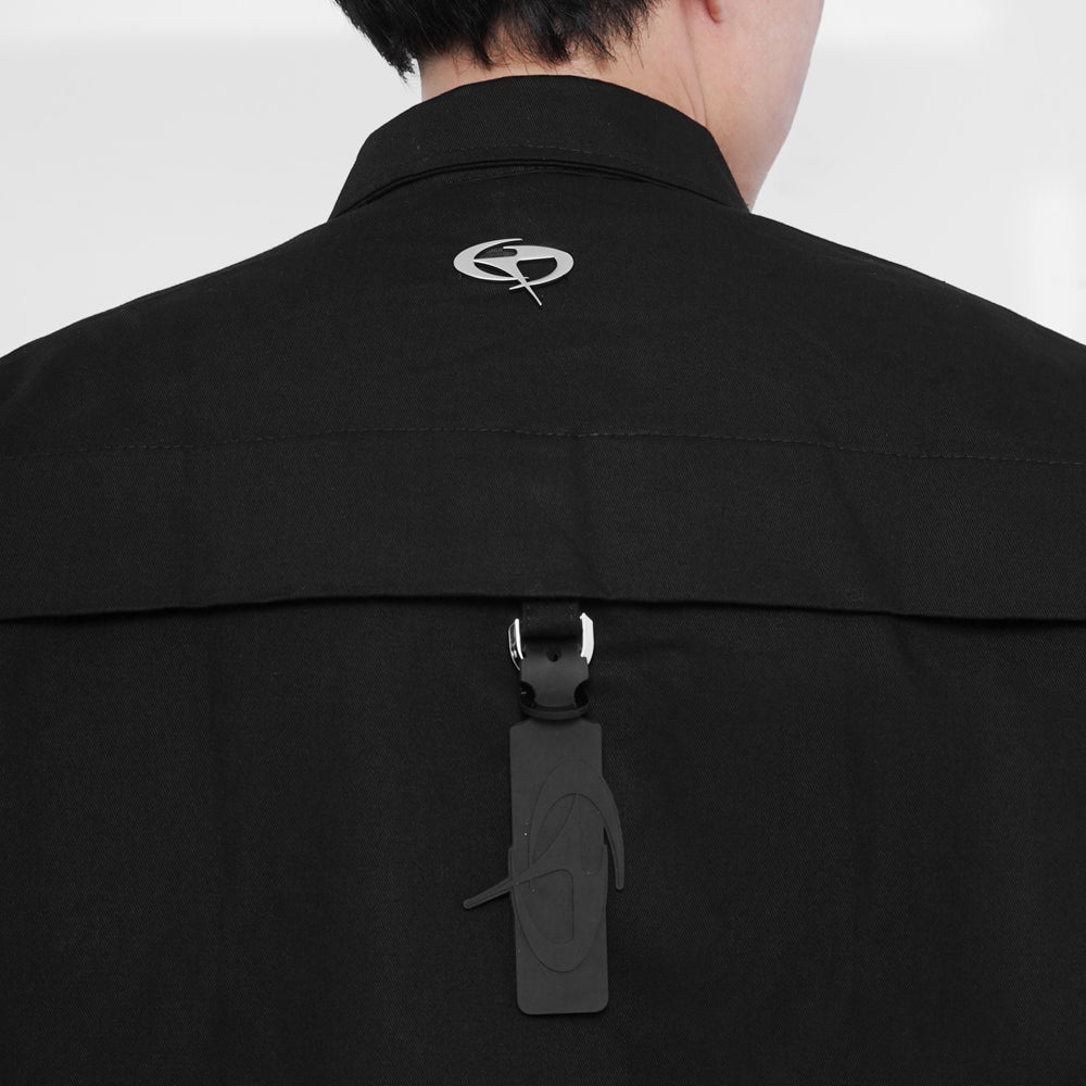 Silverstained Worker Zip Shirt