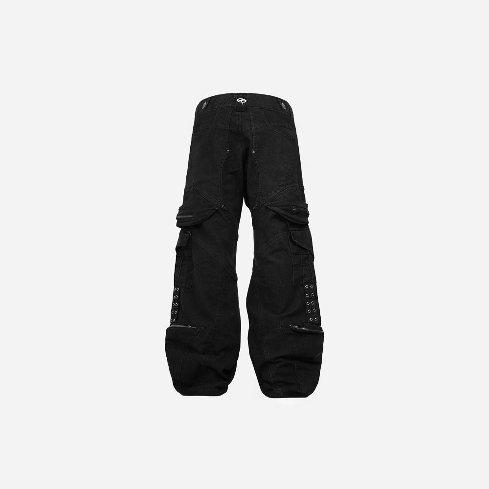 TAGGED - Trashed Picnic Crowd Control Heavy Denim