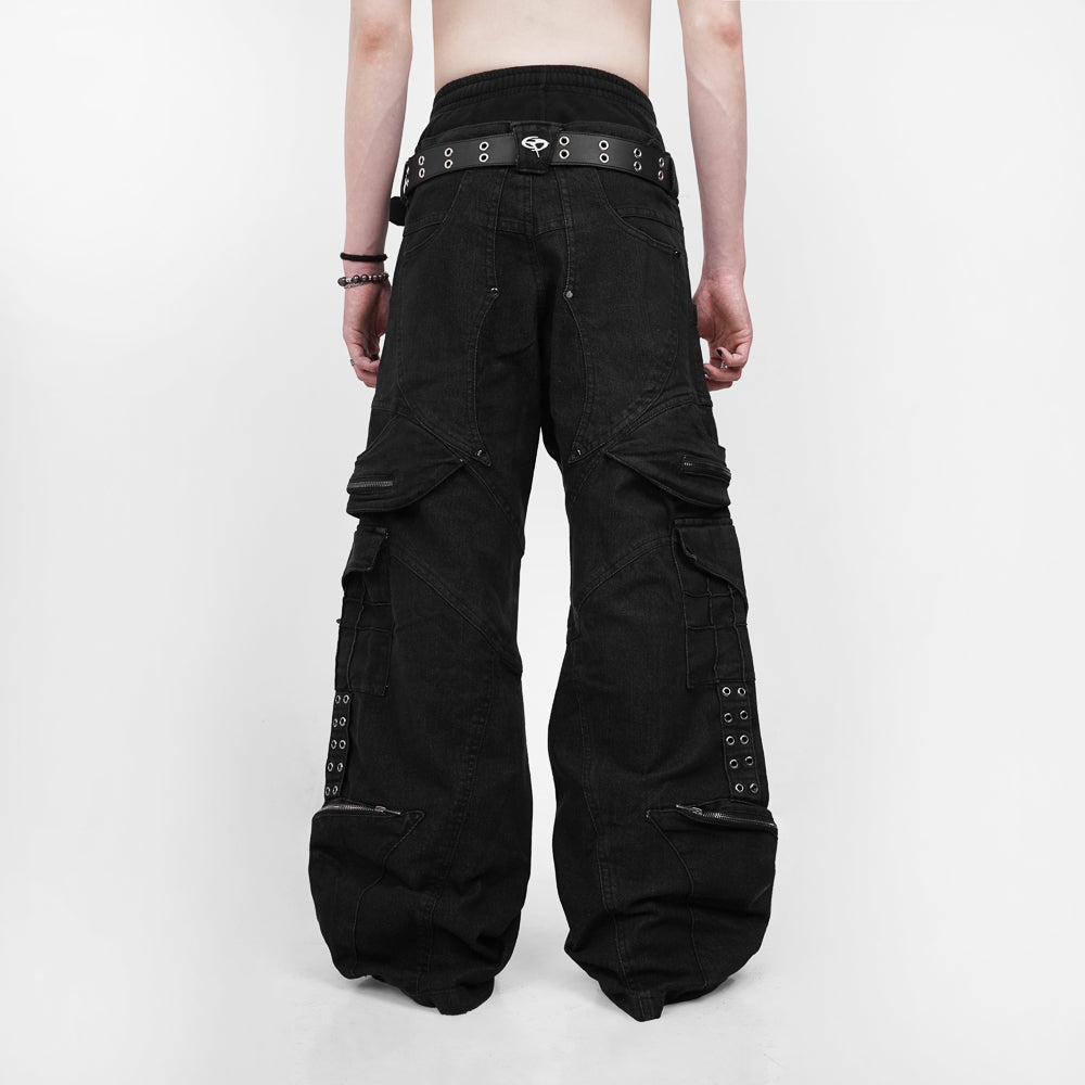TAGGED - Trashed Picnic Crowd Control Heavy Denim