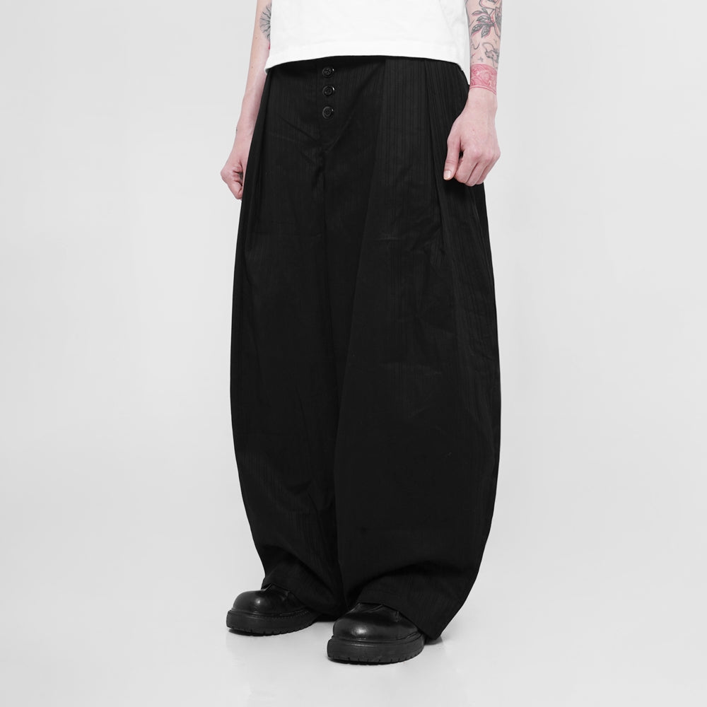 Silverstained Multibutton Wide Pants