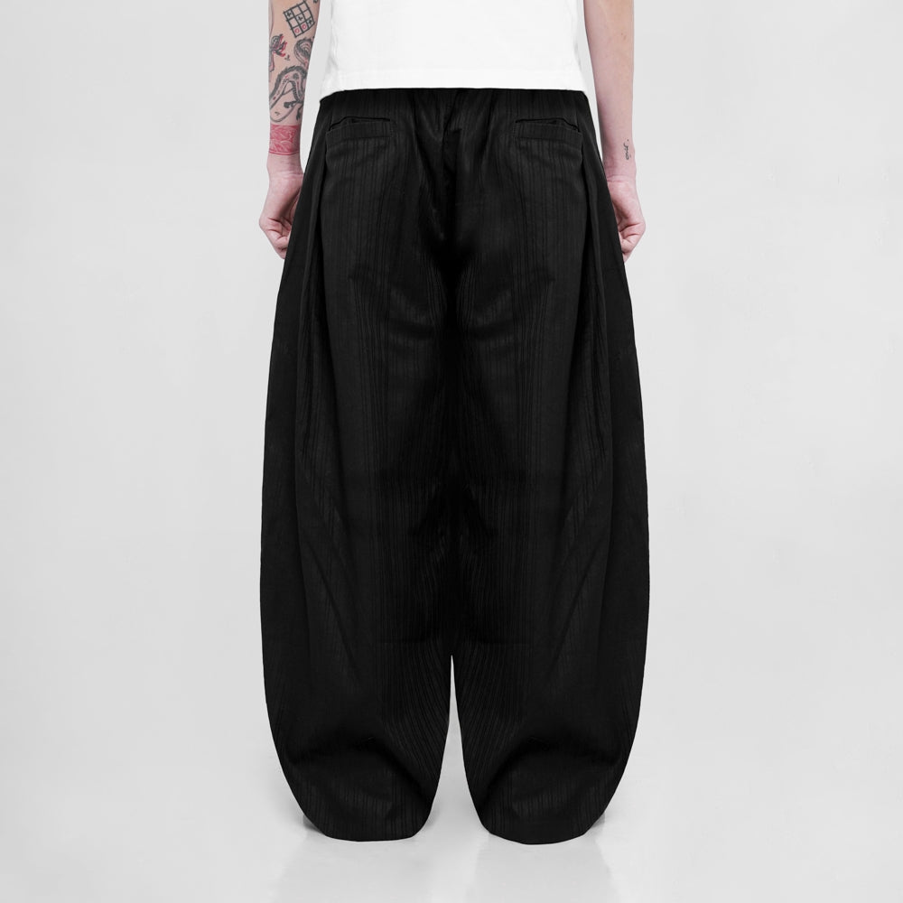 Silverstained Multibutton Wide Pants