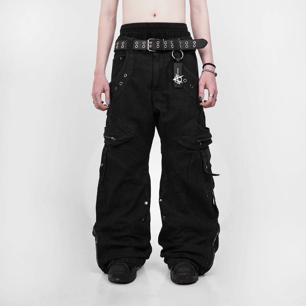 TAGGED - Trashed Picnic Crowd Control Heavy Denim