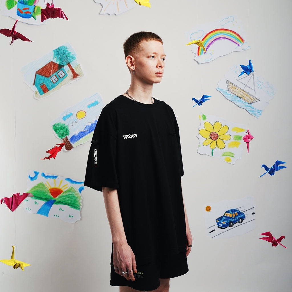 TAGGED - Childhood Hijack Oversized Carried Away Tshirt