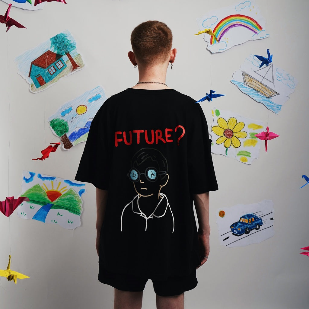 TAGGED - Childhood Hijack Oversized Victim Tshirt
