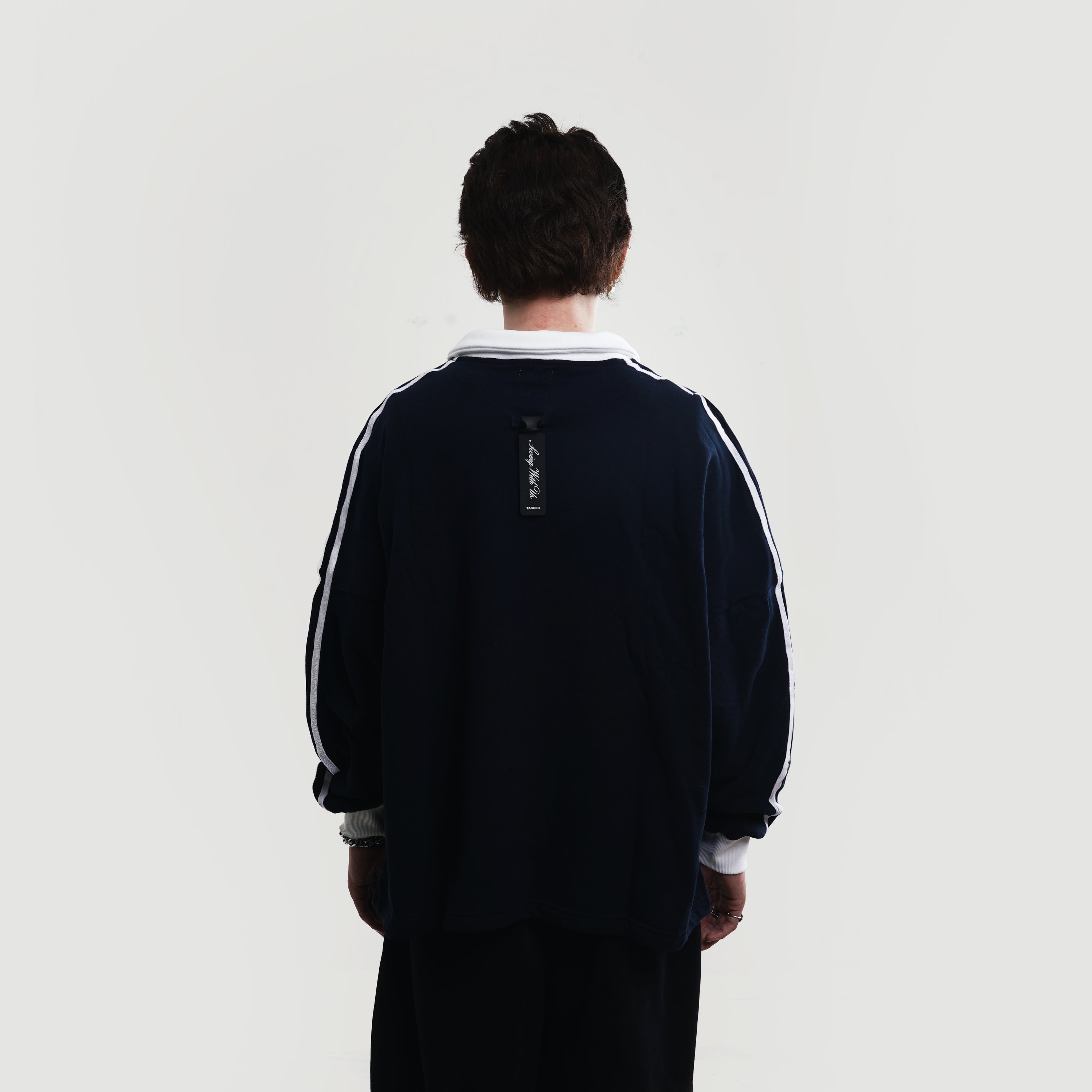 TAGGED - ATL Sweatpolo - Navy Blue